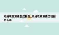 网络攻防演练总结报告_网络攻防演练流程图怎么画