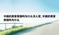 中国的黑客很强吗为什么没人管_中国的黑客很强吗为什么