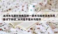 冰河木马是比较典型的一款木马程序该木马具备以下特征_冰河是不是木马程序