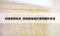 网络黑客技术_网络黑客组织案例图片高清