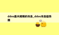 ddos最大规模的攻击_ddos攻击趋势图