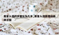 黑客入侵的步骤分为几步_黑客入侵原理动画演示版